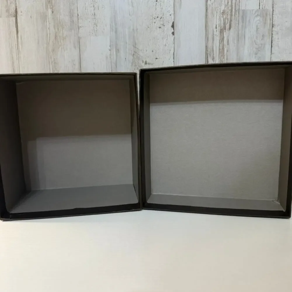 Gucci Firenze 1921 Embossed Brown Monogram Gift Presentation Box w/ Lid